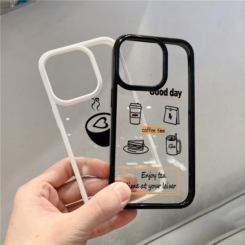 Warm Coffee Pattern Phone Case - đánh giá và giá Samsung Galaxy A55