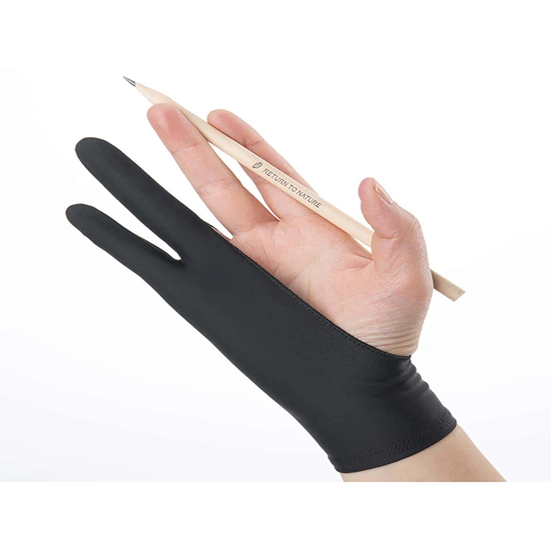 1/2 Layers Art 2 Finger Anti-m - đánh giá và giá Drawing Glove Artist
