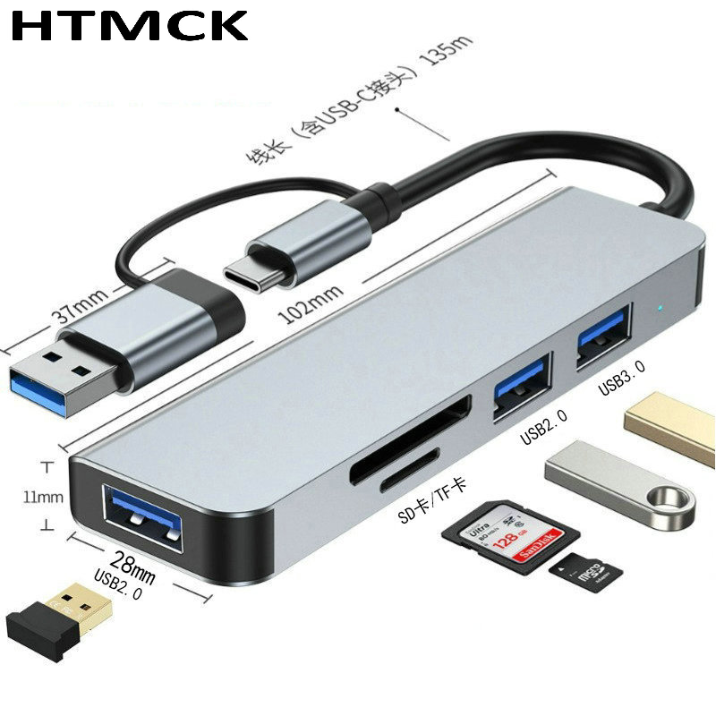 8-in-2 USB Type-C Multiport Do - đánh giá và giá Usb Hub Type C