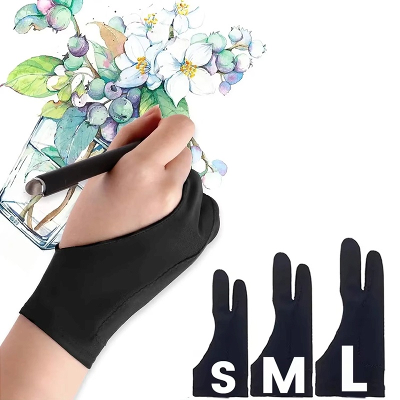 S/M/L Two-Finger Drawing Glove - đánh giá và giá Drawing Glove Artist