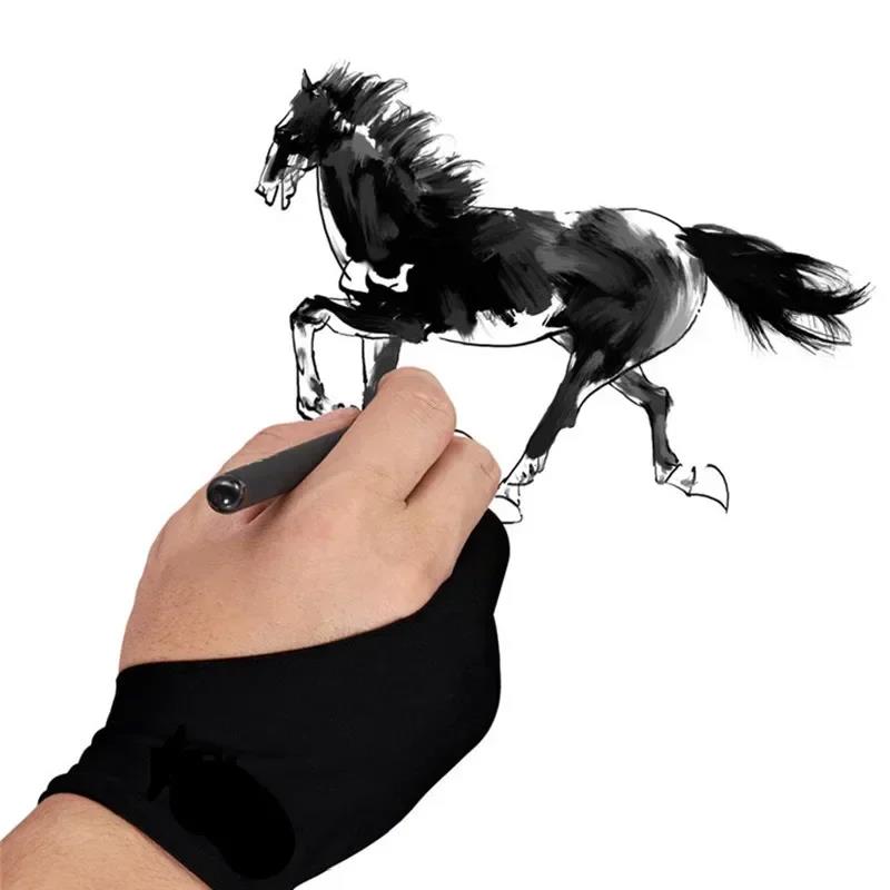 Drawing Glove Anti-touch Two-F - đánh giá và giá Drawing Glove Artist
